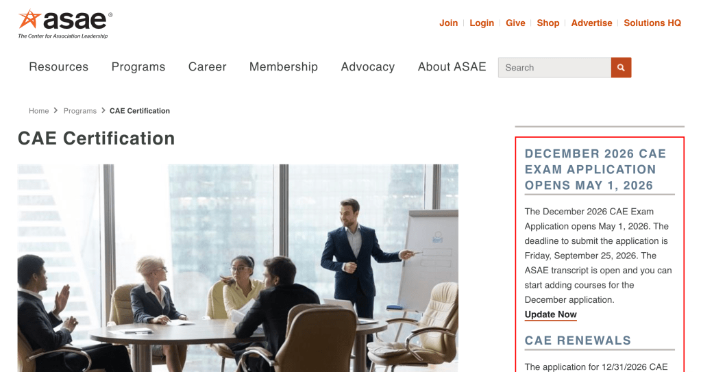 What the CAE Actually Commits You&nbsp;To