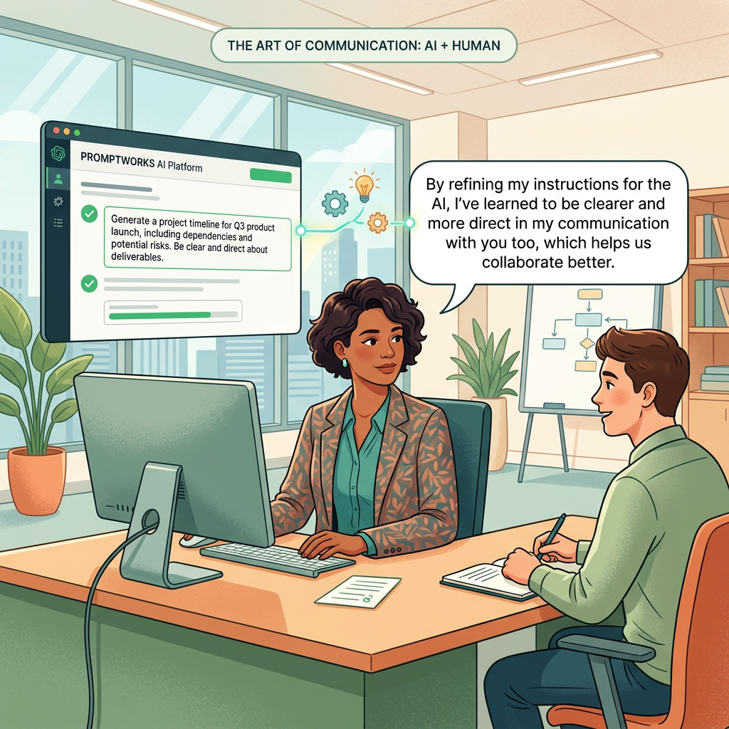 Learning to Talk to AI Made Me Better at Talking to People